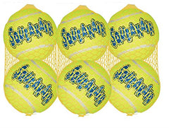 KONG Air Dog bolas de tenis grandes para perros, ideal para juegos al aire libre