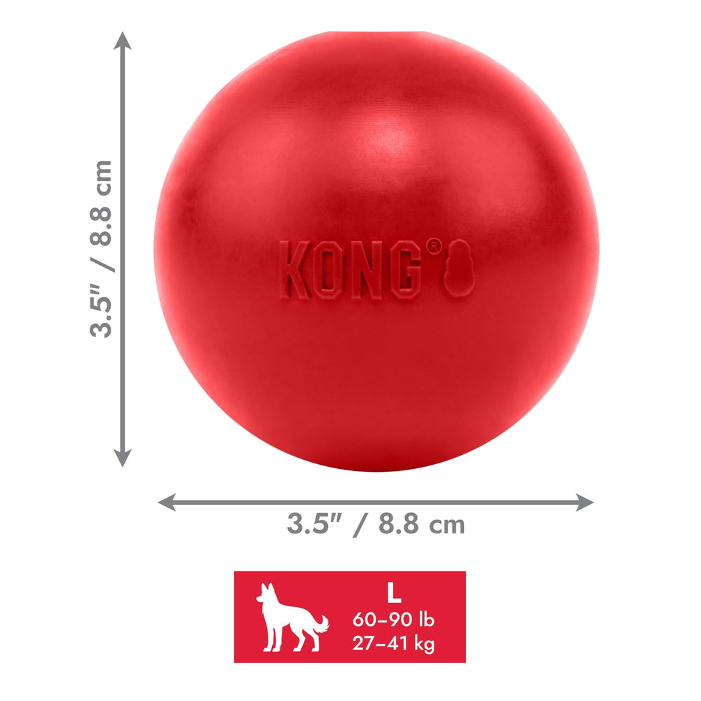KONG Ball resistente a pinchazos, juego seguro.