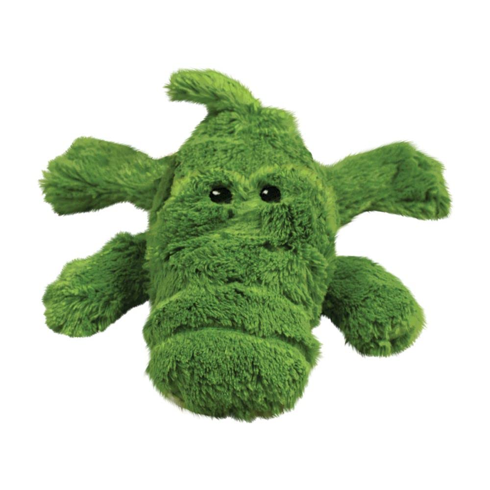 KONG Cozie Cocodrilo Ali, interior suave para perros medianos.