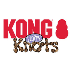KONG Floppy Knots: sonajero que estimula la curiosidad durante el juego activo