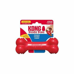 KONG Goodie Bone con Goodie Grippers para rellenar premios y mantenerlo ocupado.
