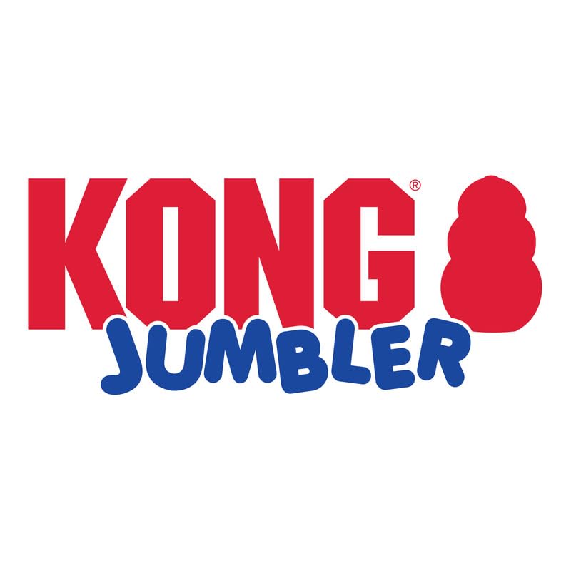 KONG Jumbler Ball: material duradero pensado para sesiones de juego intensas.