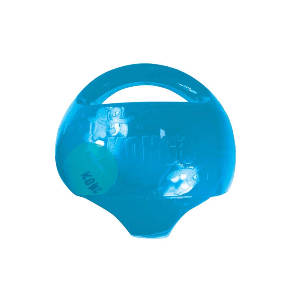 KONG Jumbler Ball: pelota interactiva para perros grandes, ideal para buscar y traer.