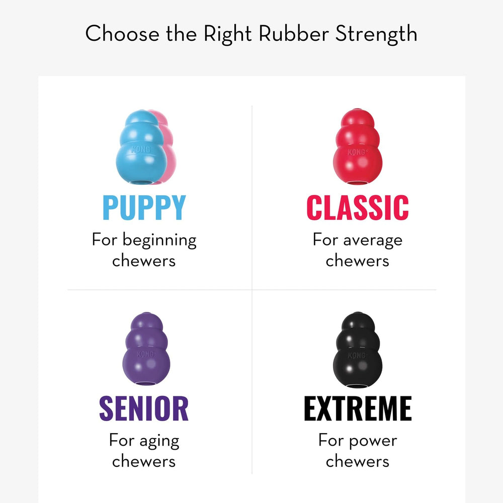 KONG Puppy: juego de dentición suave para dientes en desarrollo.