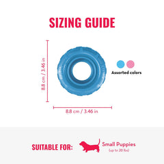 KONG Puppy Tires colores aleatorios, añade sorpresa y diversión en cada uso