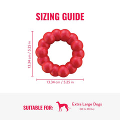 KONG Ring XL, hecho en EE. UU. con materiales confiables.