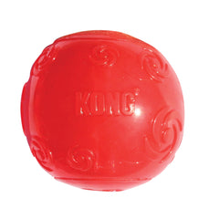 KONG Squeezz balón XL para perro, perfecto para lanzamientos y estimulación sensorial.