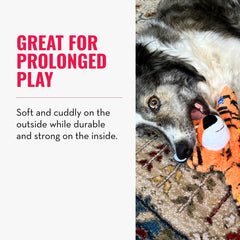 KONG Wild Knots Tiger, chirriador incorporado para juego prolongado