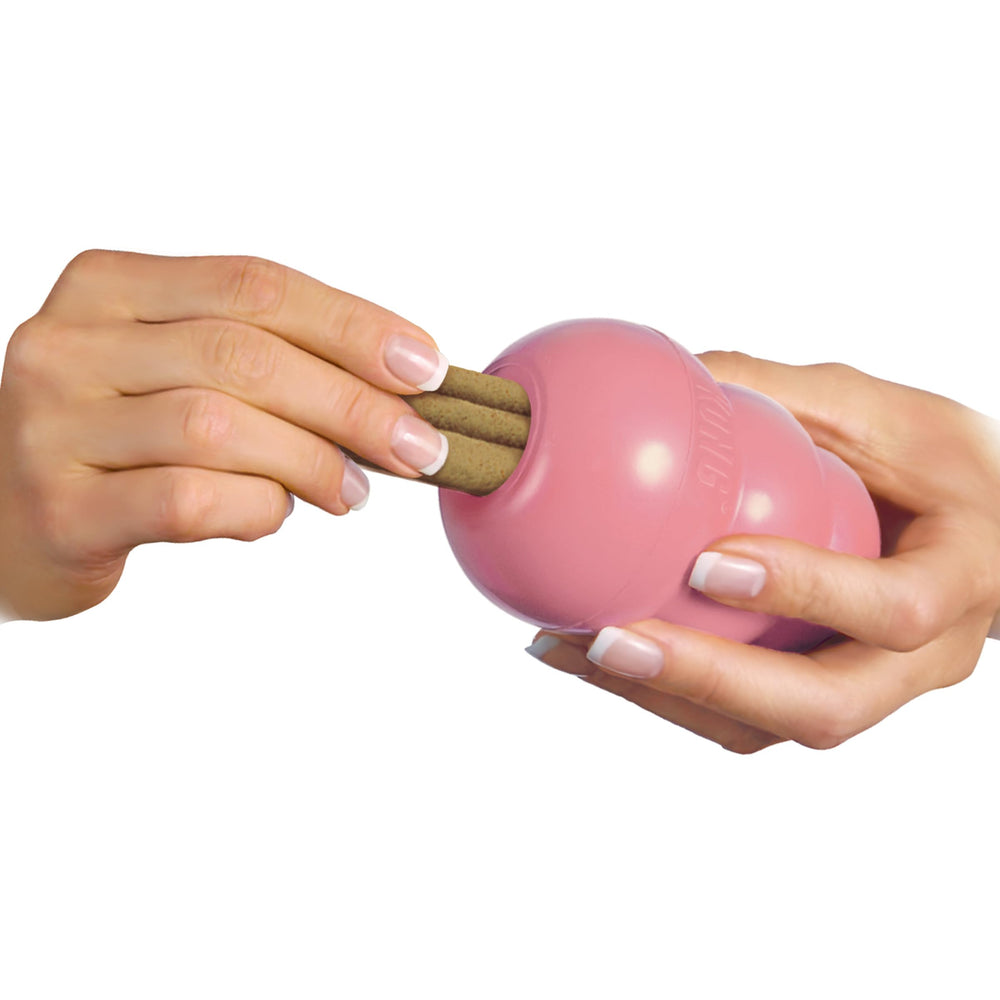 Ideales para rellenar juguetes KONG para cachorros.