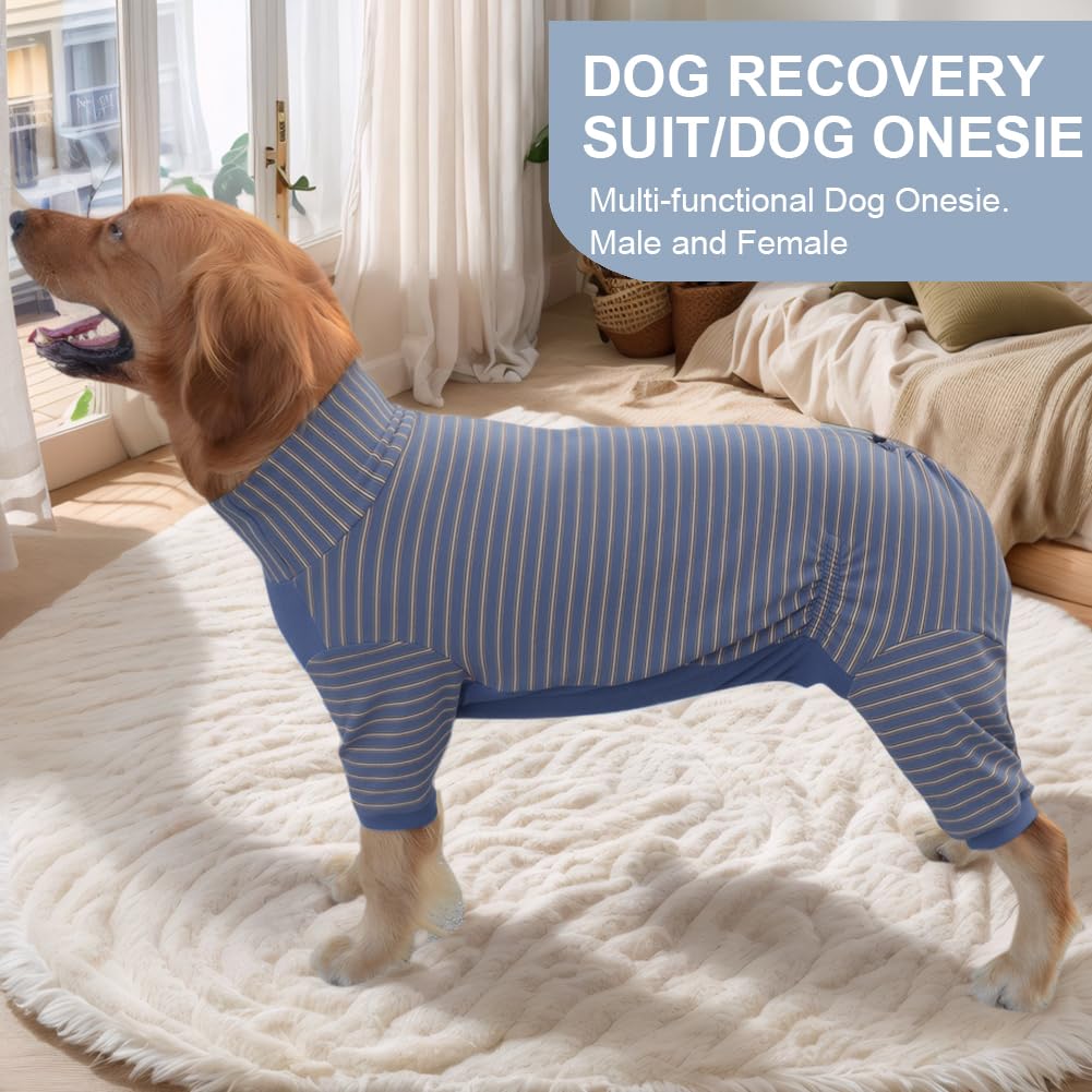 KOOGAL pijama para perro, material elástico que acompaña el movimiento.