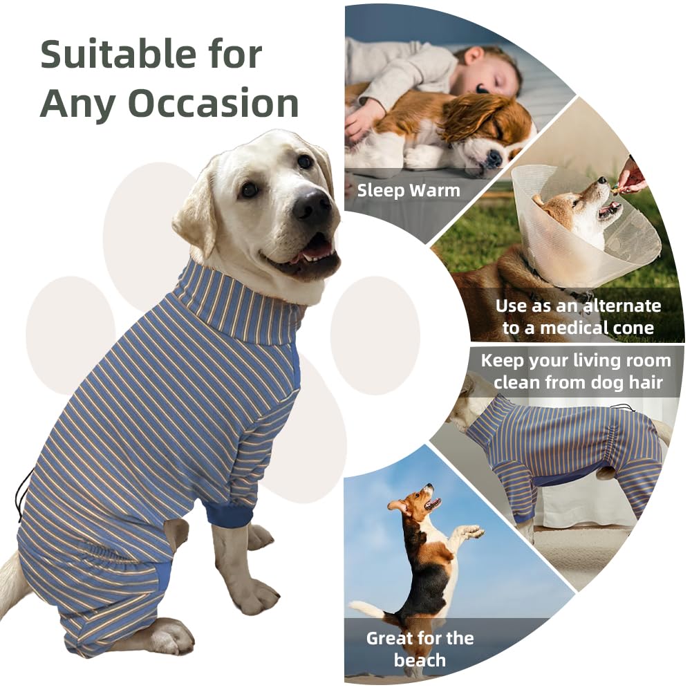 KOOGAL pijama para perro, resistente a lavados y fácil de mantener.