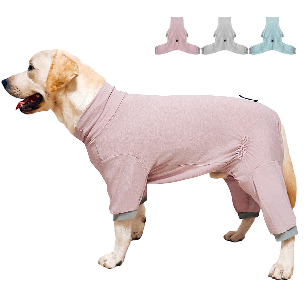 KOOGAL Pijama para perro con cobertura corporal total, ideal para perros grandes.
