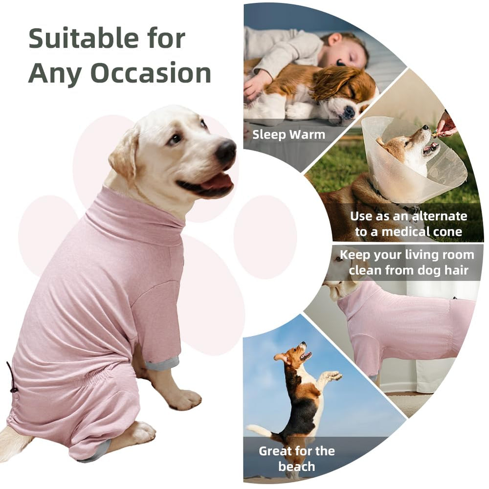 KOOGAL Pijama cuatro patas, protección contra lamidos y arañazos.
