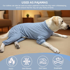 KOOGAL ropa de descanso para perros, cobertura de cuatro patas para comodidad diaria.