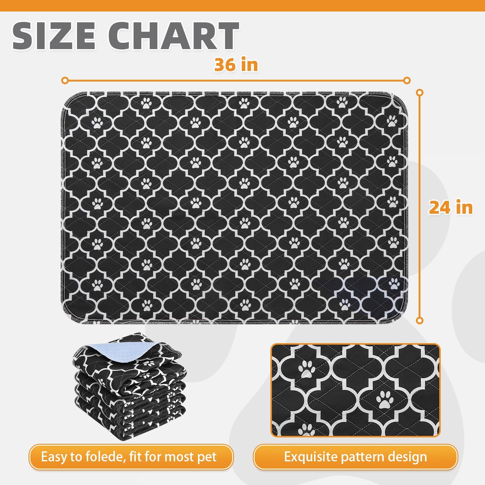 KOOLTAIL almohadilla lavable para perros, reutilizable y facil de lavar