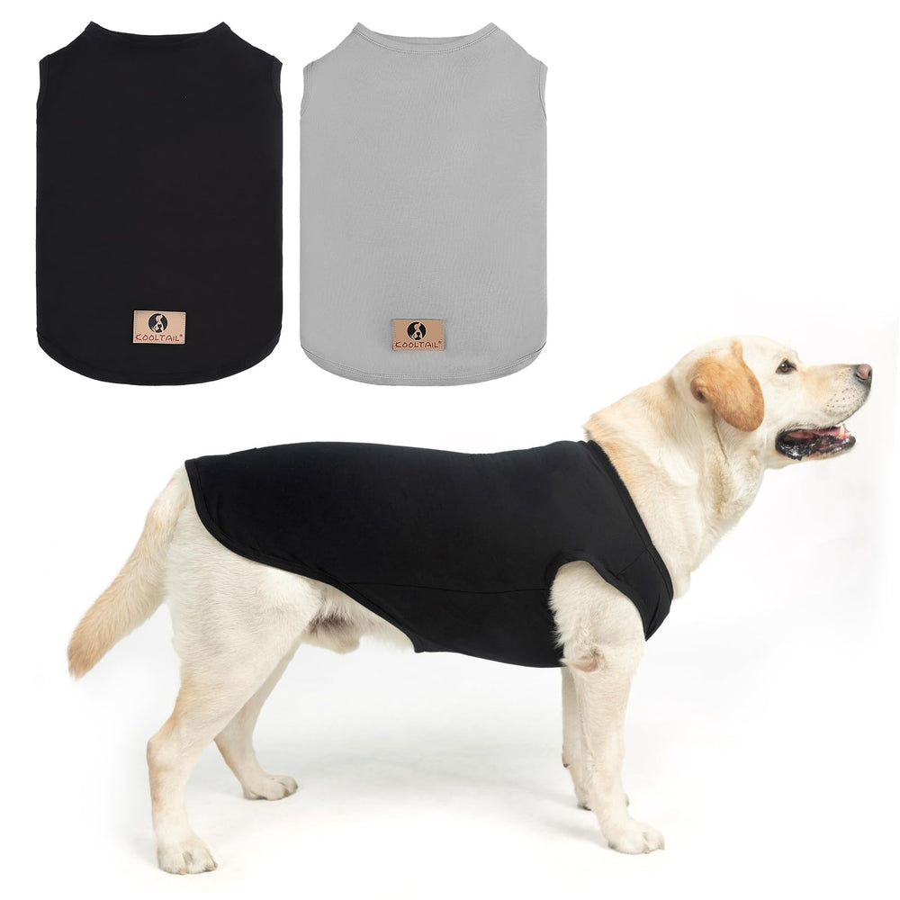 KOOLTAIL camiseta-vest para perro grande vista frontal, protección cálida para exteriores