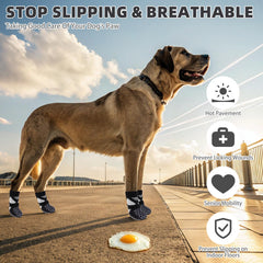 KOOLTAIL tejido transpirable en calcetines para perros