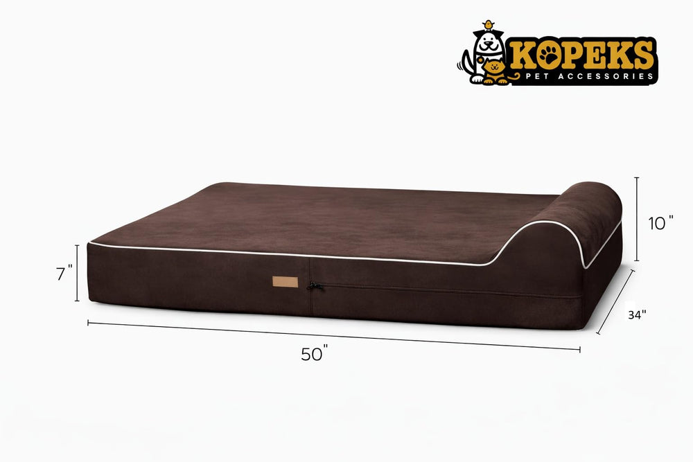 KOPEKS espuma de memoria de 7 pulgadas para soporte y confort