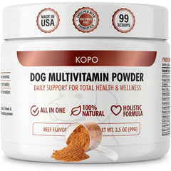 Kopo multivitamínico para perros en bote con dosificador para uso diario