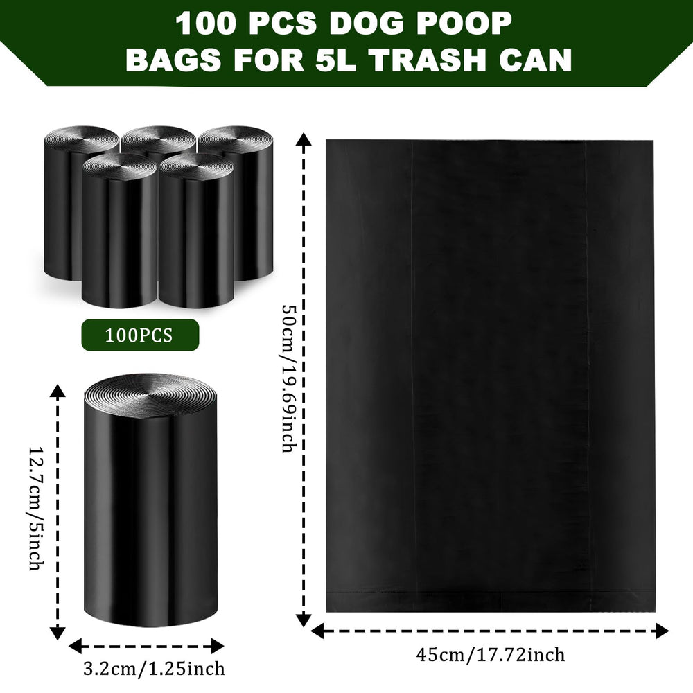 Kopuncare bolsa en rollo, tamaño práctico para cubos de 5 L.