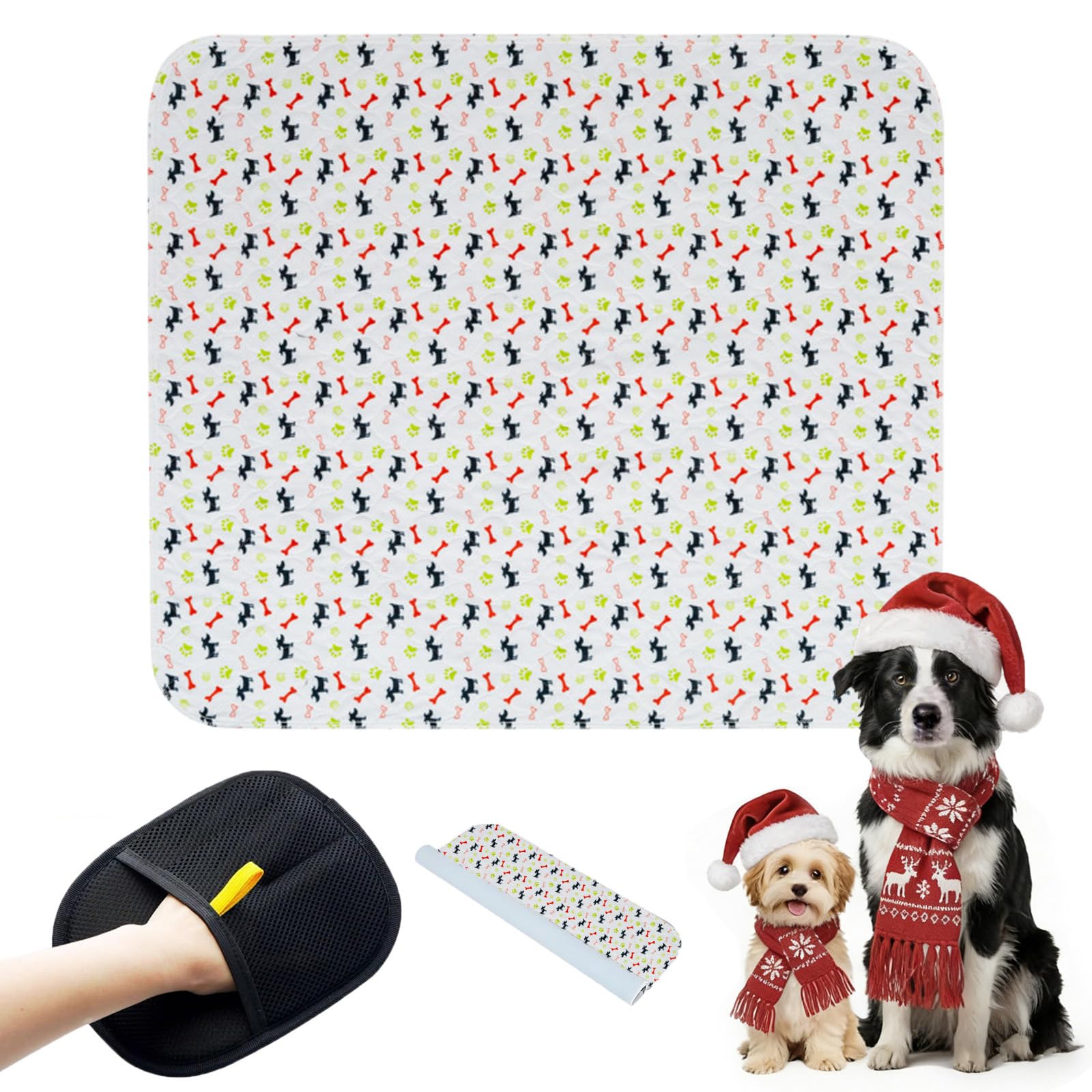 Kovziorx tapetes absorbentes para cachorros: duraderos y resistentes al juego activo.