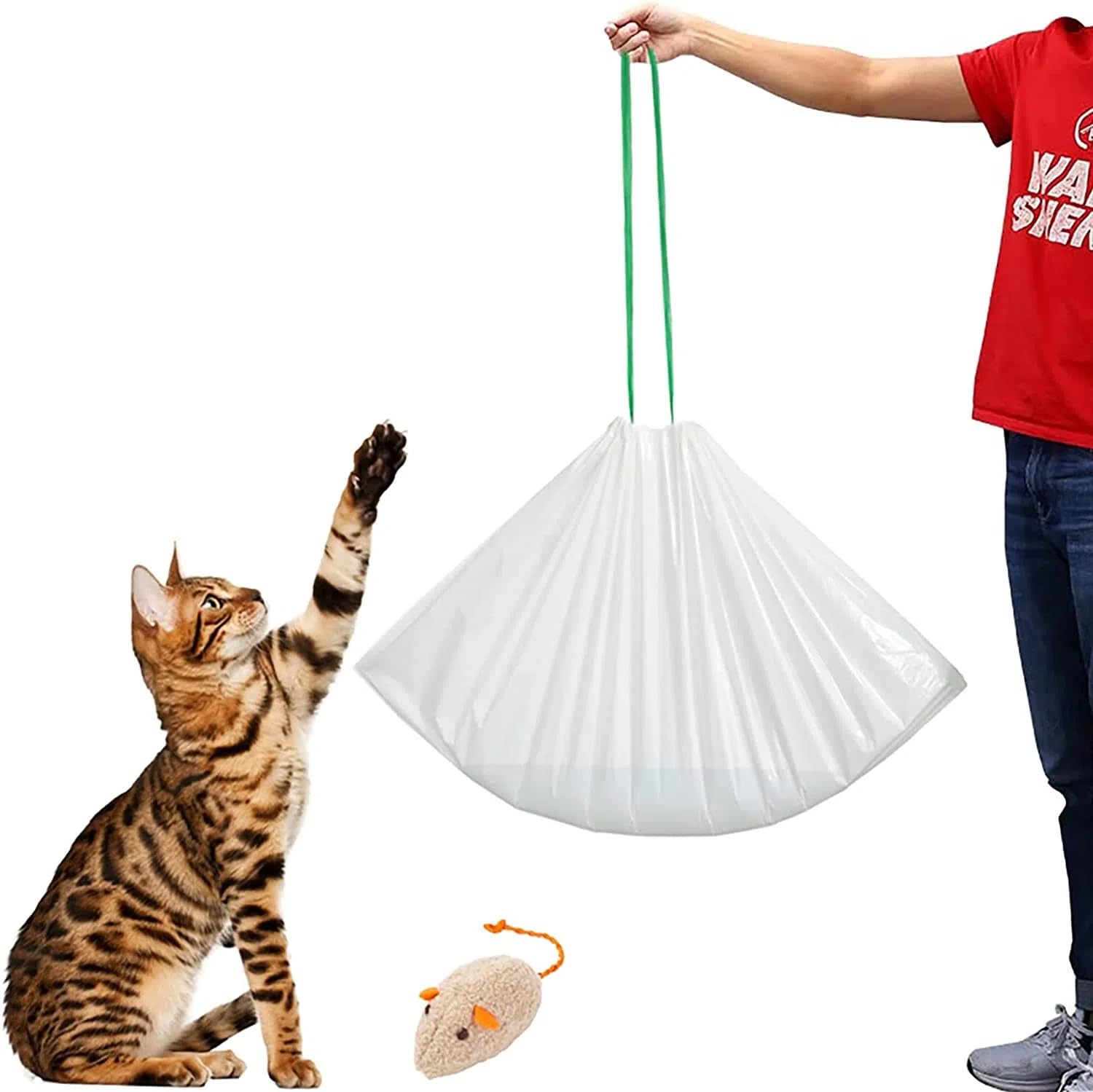 KropBom bolsas arenero XXL 46x19, fácil manejo y gran capacidad.