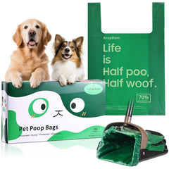 Bolsas KropBom extra grande para recoger desechos de perros con facilidad