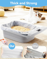 KropBom bolsa de LDPE resistente para cargas pesadas.