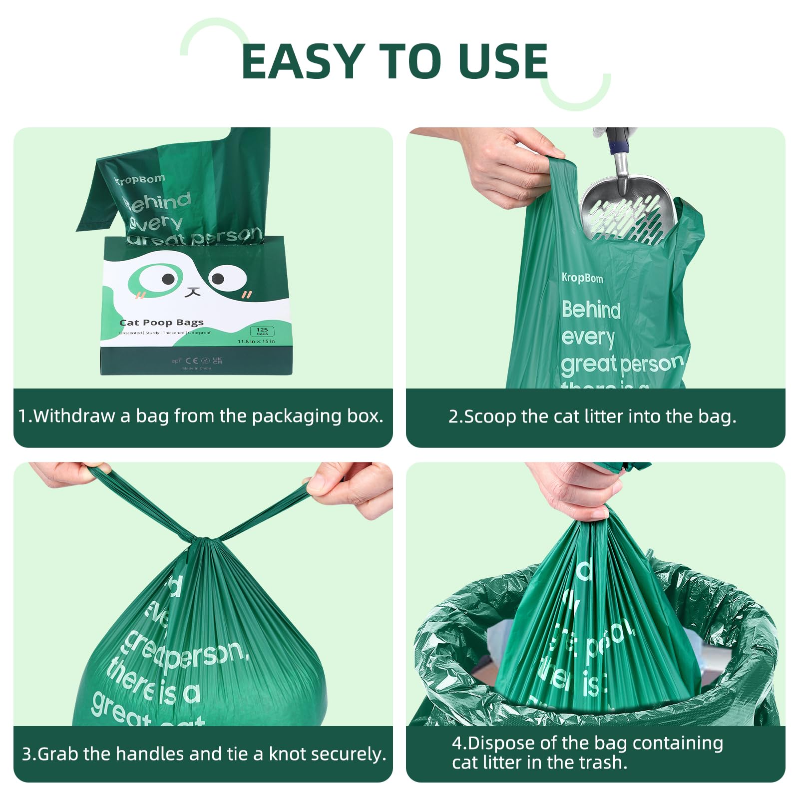 KropBom bolsas útiles para viajes y paseos con mascotas