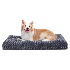 KSIIA cama para perros lavable deluxe 35x23, descanso cómodo y fácil limpieza.