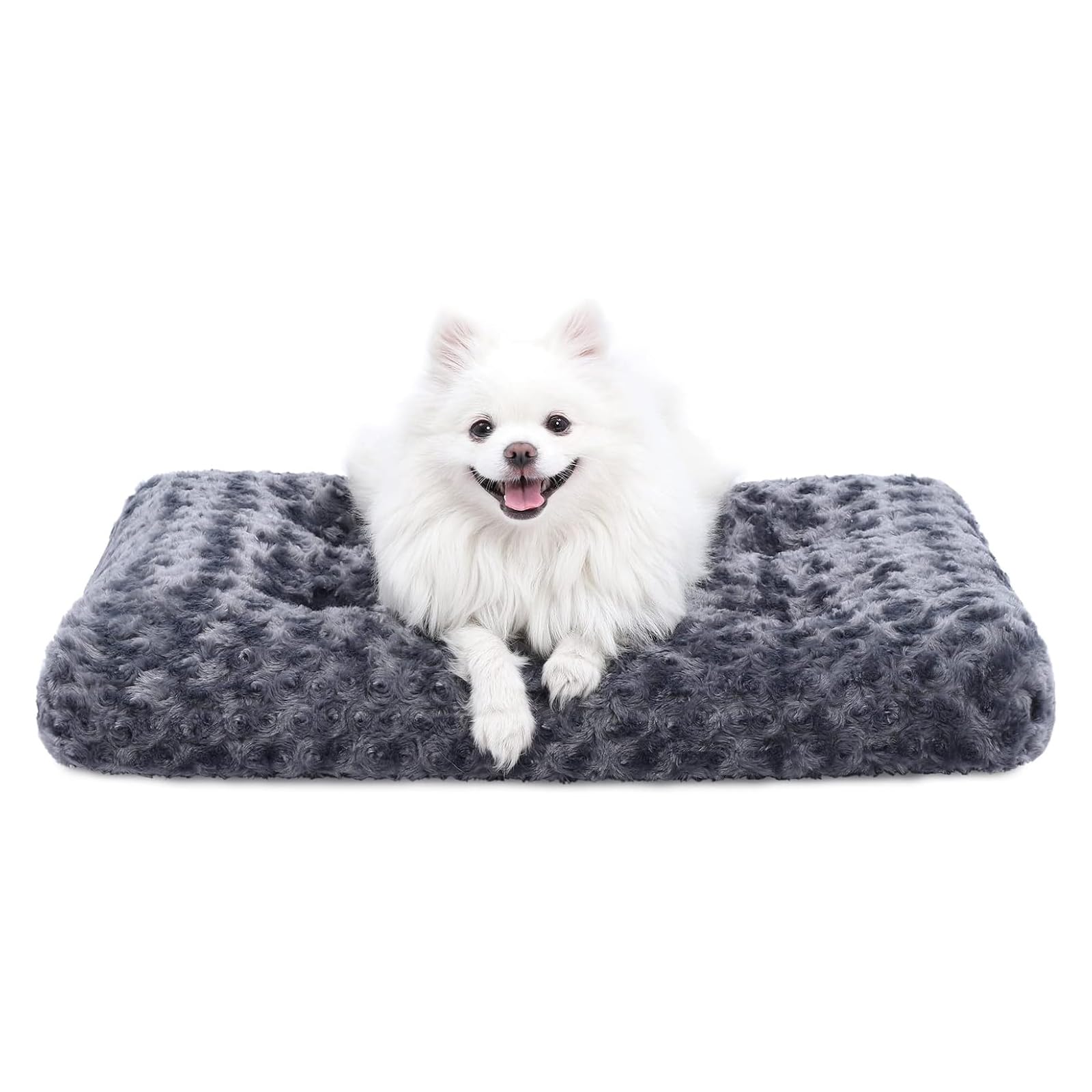 Cama KSIIA para perro lavable de lujo, ideal para jaula y descanso diario.