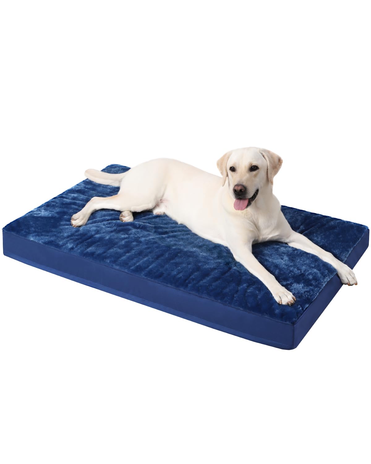 KSIIA cama ortopédica para perro con espuma nido de huevo, soporte para articulaciones.