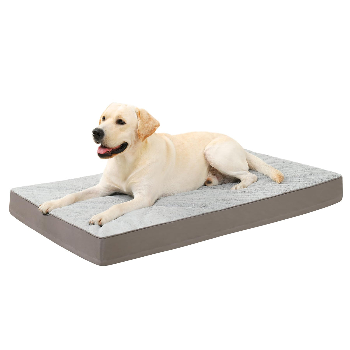 KSIIA cama ortopédica para perros con espuma en panales, soporte cómodo.