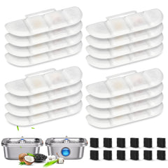 KTNAid paquete de 12 filtros repuesto para Pawtners WF008A, mantiene agua limpia para mascotas