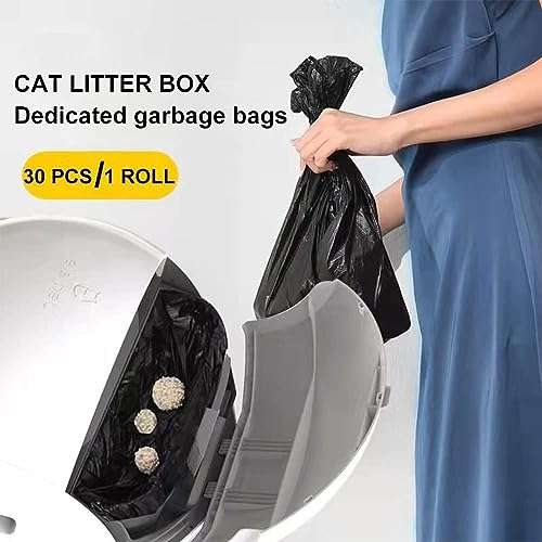 KungFuPet bolsas para basura de caja de gatos, uso diario limpio y práctico