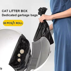 KungFuPet bolsas para basura de caja de gatos, uso diario limpio y práctico