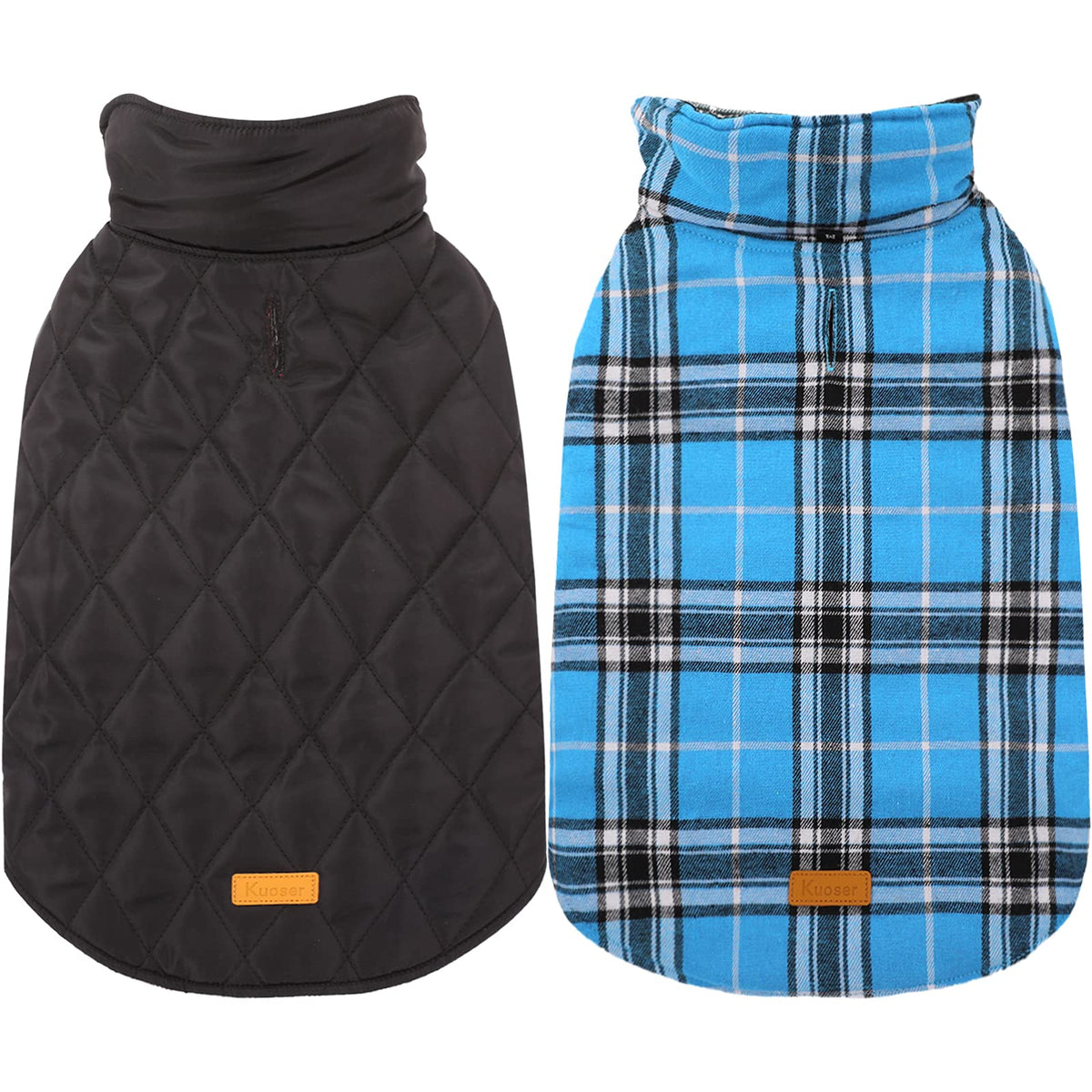 Abrigo Kuoser impermeable azul XS protege a tu perro de la lluvia durante paseos