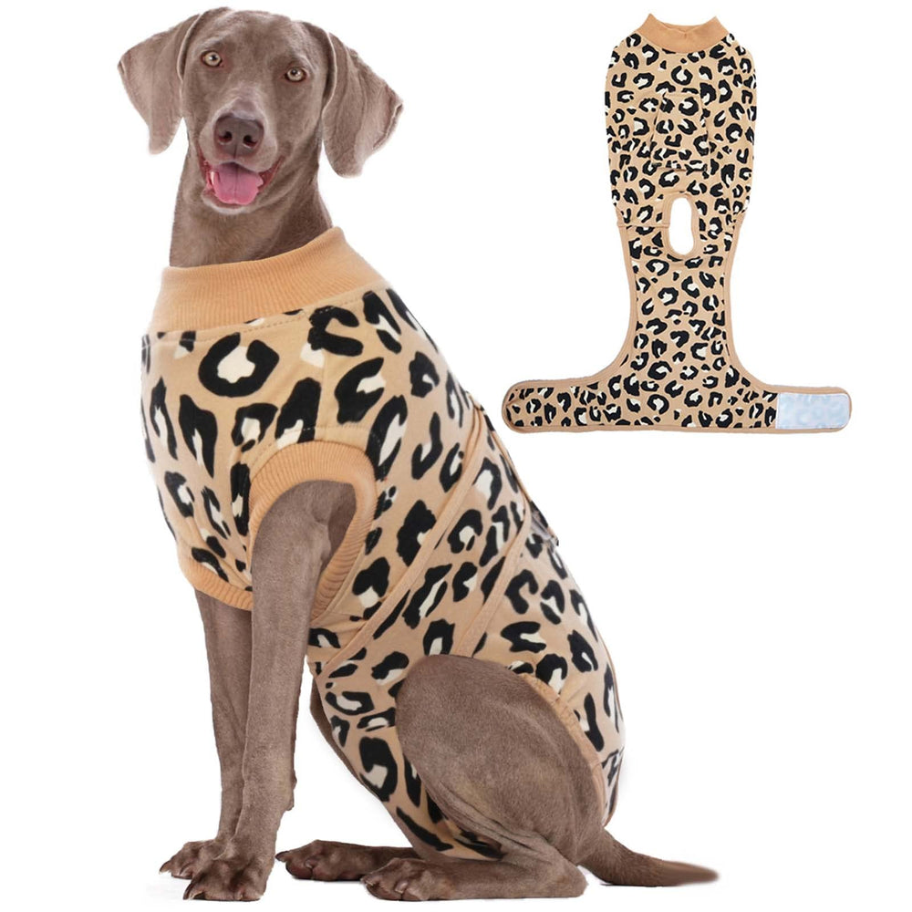 Kuoser pijama de recuperación para perro con diseño patentado y ajuste cómodo para curación.