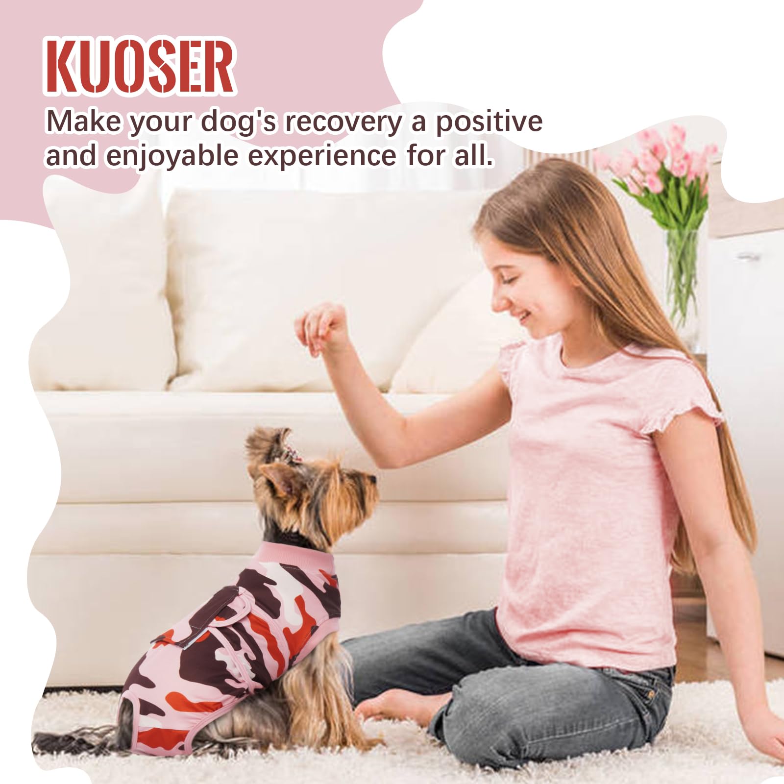 Traje Kuoser con ajuste fácil y cierre seguro para comodidad diaria.