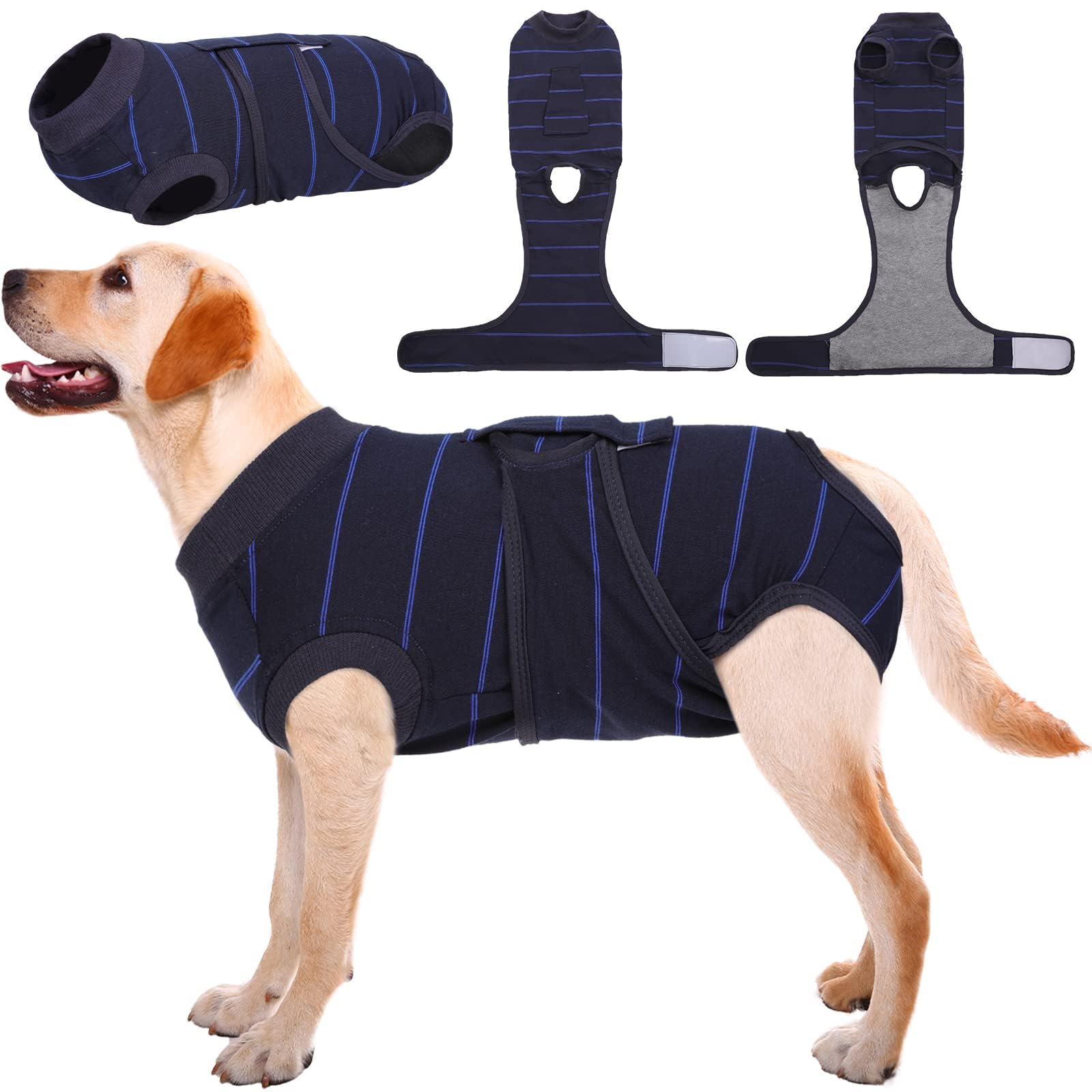 Kuoser traje recuperación perro, ajuste perfecto para comodidad diaria