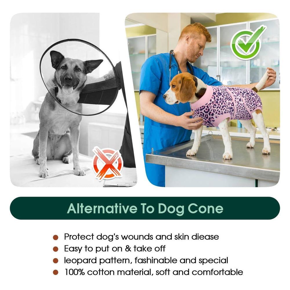 Kuoser traje para perros M, vista trasera, ajuste cómodo y seguro.