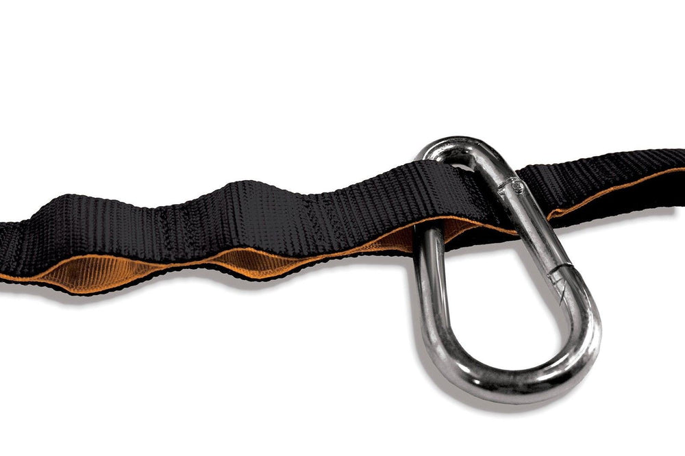 Kurgo Auto Zip Line incluye una correa corta para entradas y salidas fáciles.
