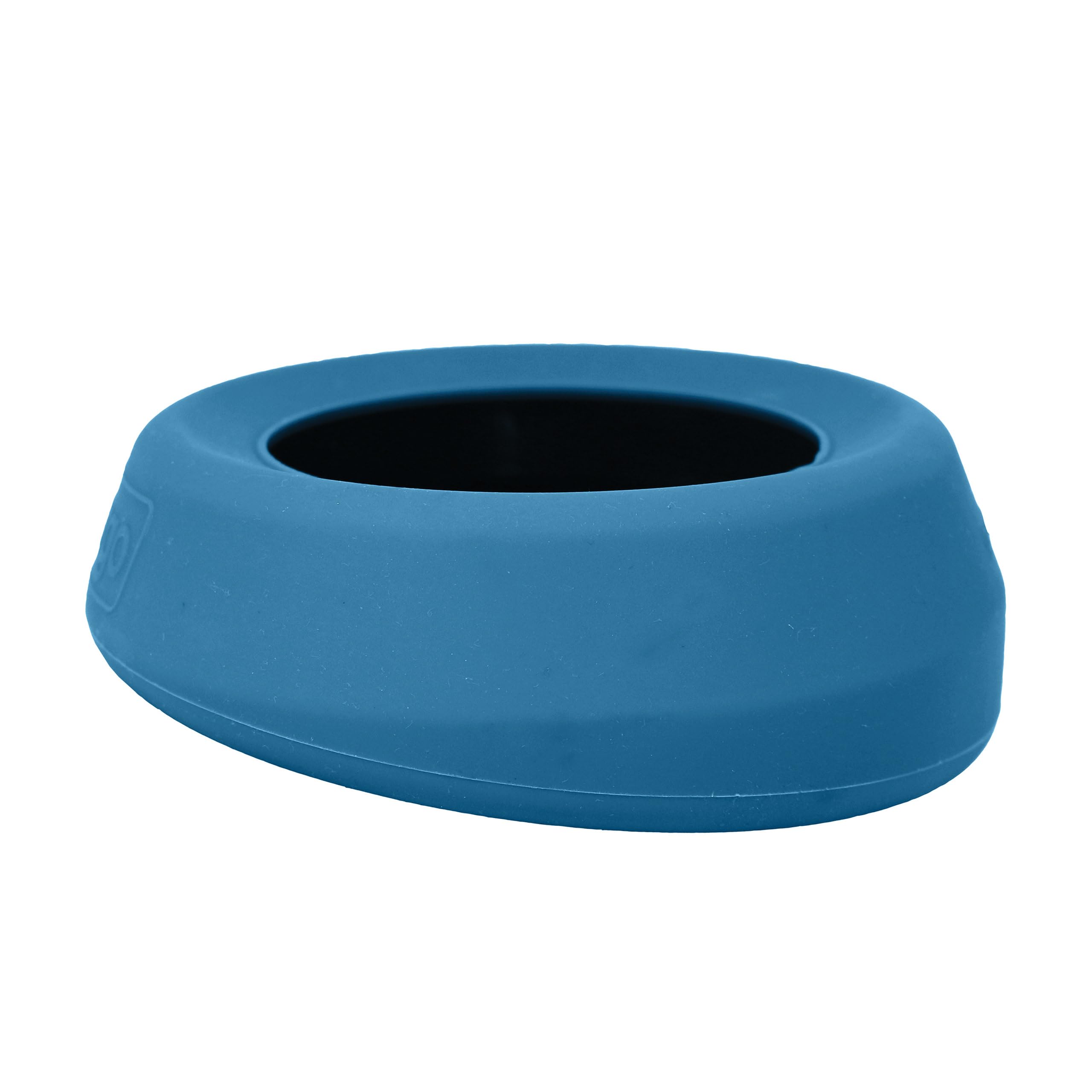 Kurgo cuenco de viaje sin derrame con diseño plano para el asiento.