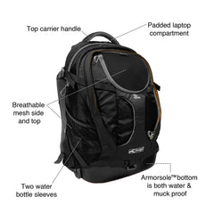 Kurgo G-Train con bolsillos externos para accesorios, organización fácil en excursiones.