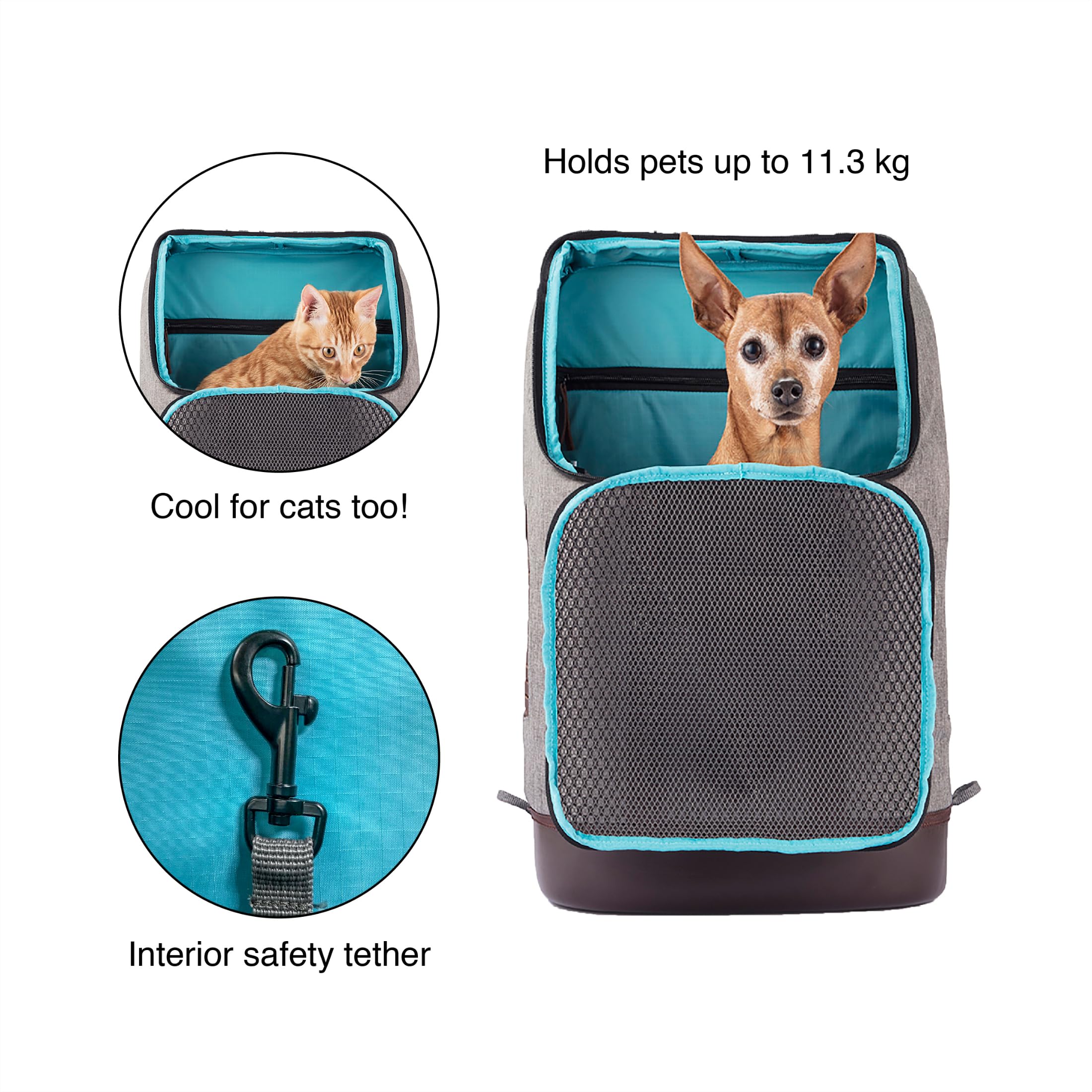 Kurgo recinto portátil forrado para transporte cómodo de la mascota.