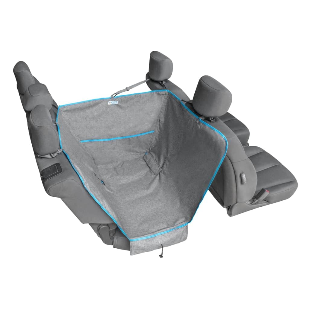 Kurgo semihamaca gris jaspeado protege el asiento contra pelos y derrames