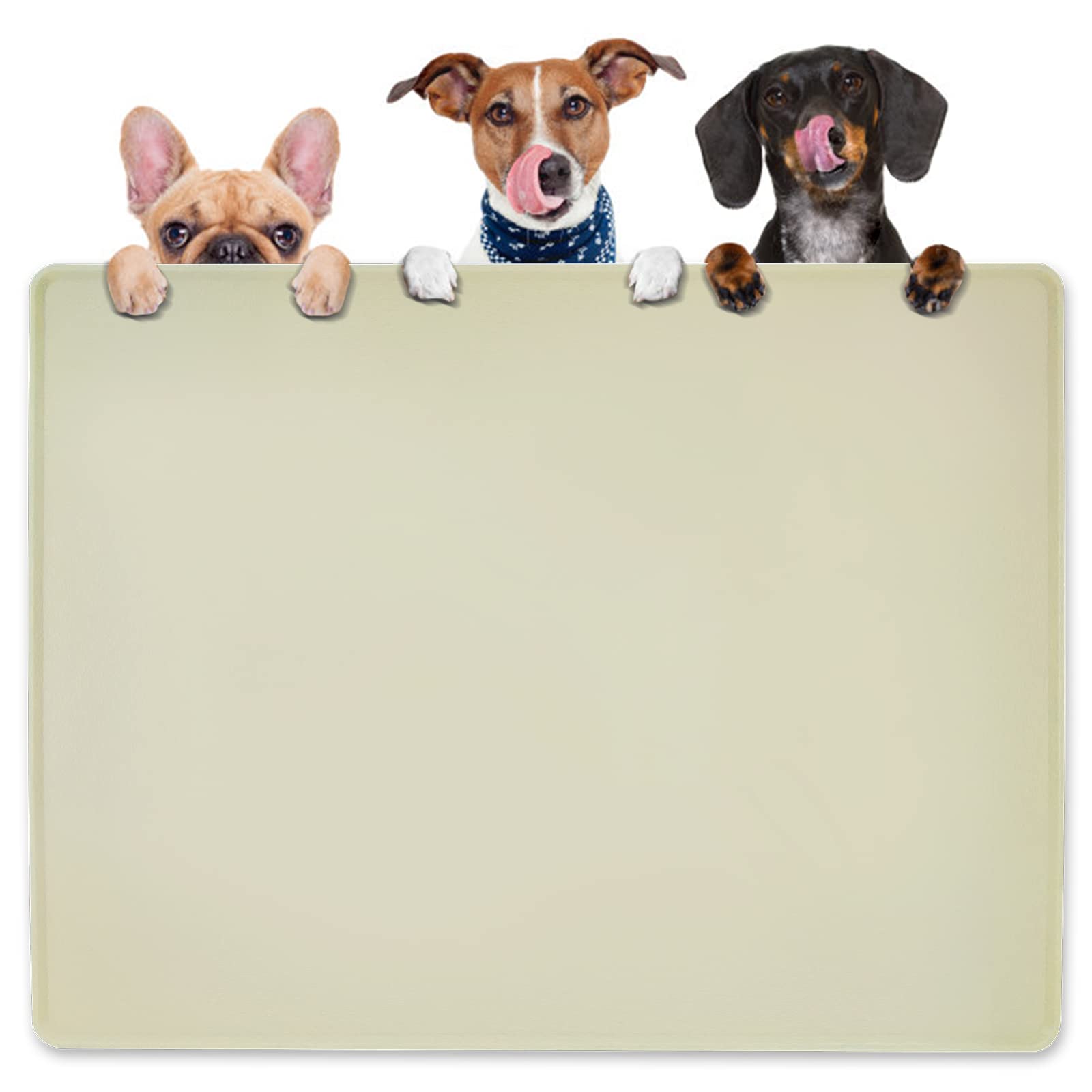 KVK almohadilla para perros 39-4-29-5, protege el suelo y facilita la comida.