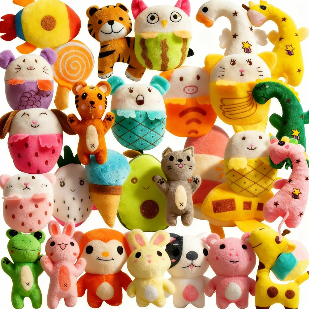 Kyatico-juguetes-ladridos-30-pack para perros pequeños, entretenimiento constante.