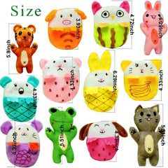 Kyatico-juguetes-peluches-variedad con formas divertidas para juego diario.