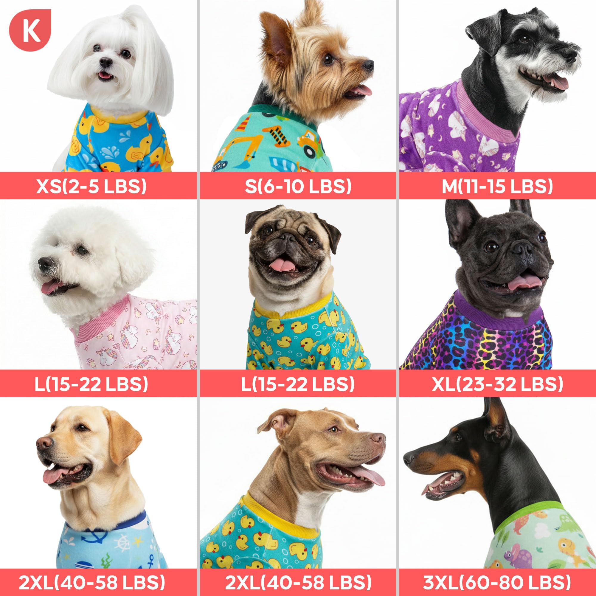 Perro usando pijama KYEESE velvet patitos amarillos, sensación cálida